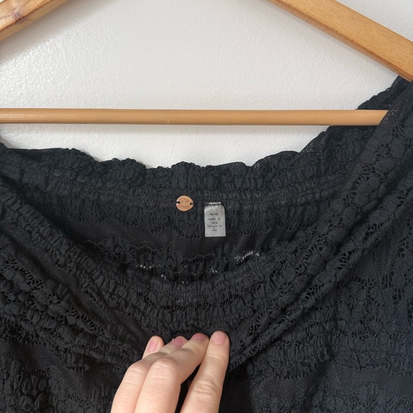 Free People FP One Lace Off the Shoulder Bodysuit - Picture 8 of 13